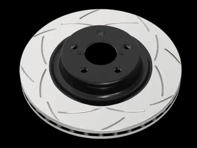 Disco freno scanalato DBA Street Series T2 (S) con design brevettato per un miglior grip della pastiglia e una risposta di frenata reattiva Disco freno DBA Street Series T2 con scanalature bisimmetriche lavorate a CNC per una migliore evacuazione di gas e polveri